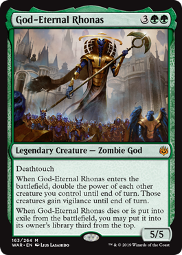 God-Eternal Rhonas (War of the Spark) Near Mint