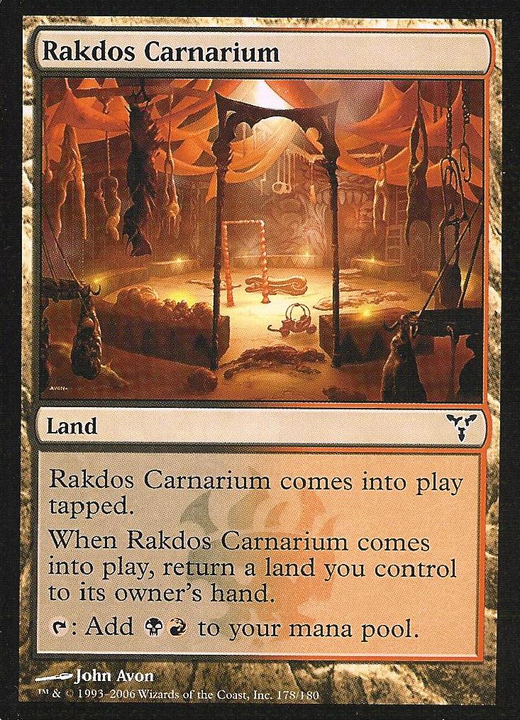 Rakdos Carnarium (Dissension) Heavy Play