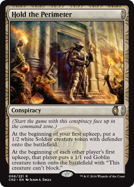 Hold the Perimeter (Conspiracy: Take the Crown) Light Play