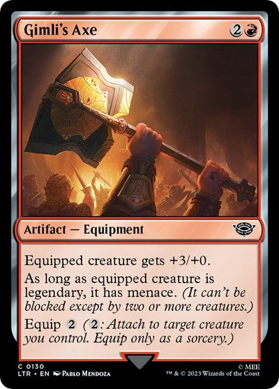 Gimli's Axe (Universes Beyond: The Lord of the Rings: Tales of Middle-earth) Light Play