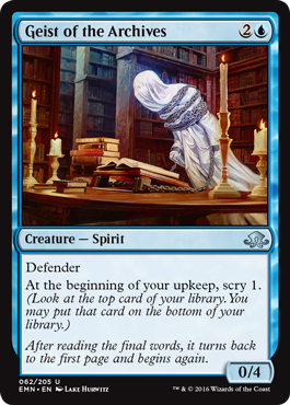 Geist of the Archives (Eldritch Moon) Light Play