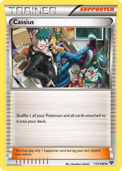 Cassius (XY Base Set) Medium Play
