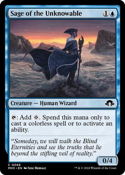 Sage of the Unknowable (Modern Horizons 3) Light Play