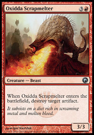 Oxidda Scrapmelter (Scars of Mirrodin) Light Play