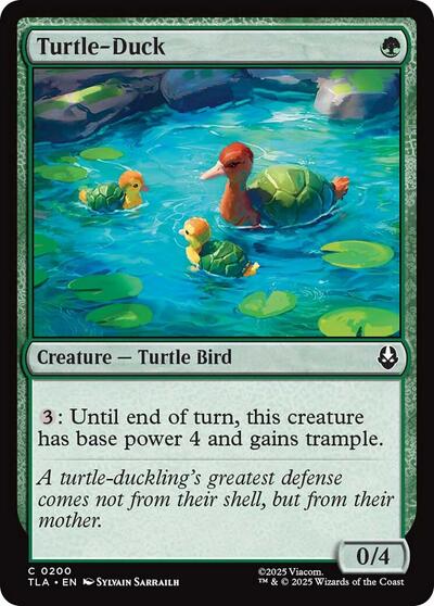 Turtle-Duck (Avatar: The Last Airbender) Light Play