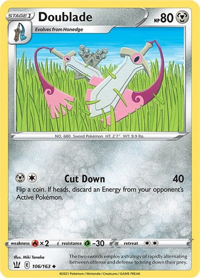 Doublade (SWSH05: Battle Styles) Light Play