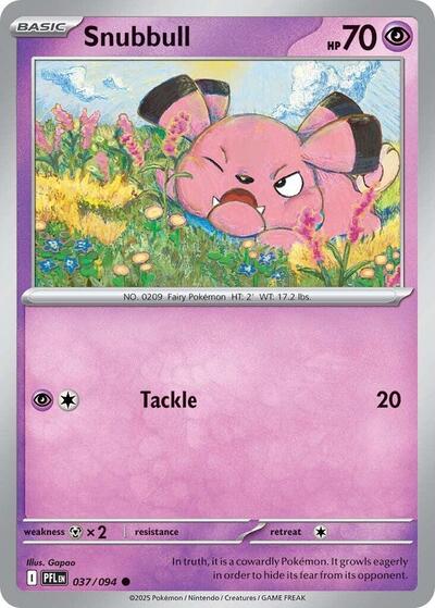Snubbull (ME02: Phantasmal Flames) Light Play