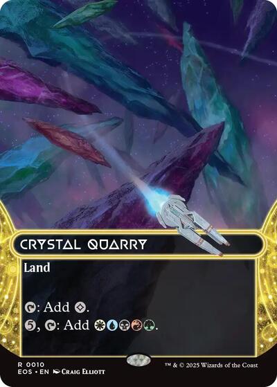 Crystal Quarry (0010) (Borderless) (Stellar Sights) Light Play