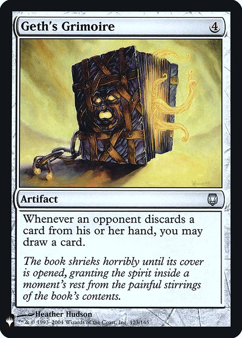 Geth's Grimoire (Mystery Booster Retail Edition Foils) Light Play