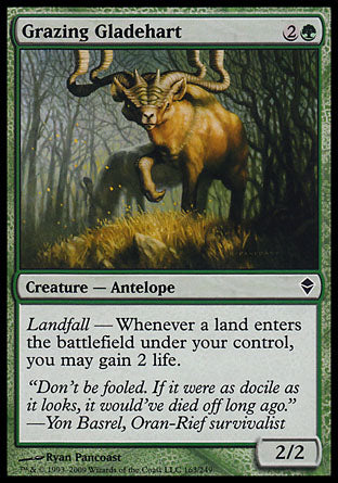 Grazing Gladehart (Zendikar) Near Mint