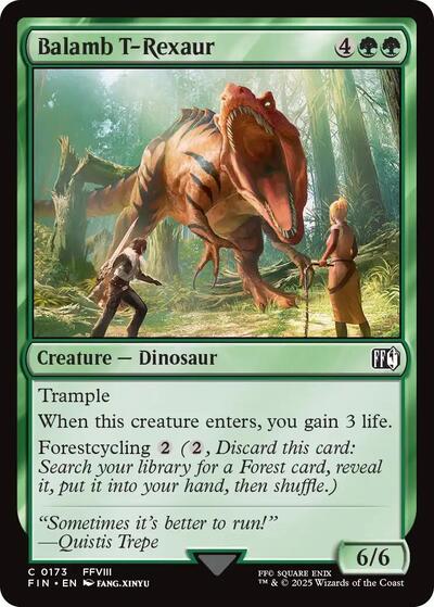 Balamb T-Rexaur (Universes Beyond: FINAL FANTASY) Light Play