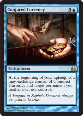 Conjured Currency (Return to Ravnica) Medium Play