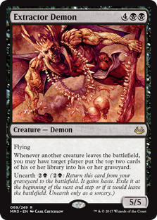 Extractor Demon (Modern Masters 2017) Light Play
