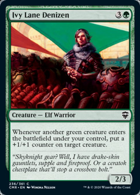 Ivy Lane Denizen (Commander Legends) Light Play