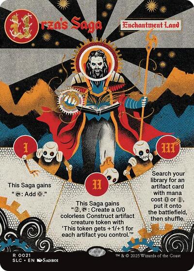 Urza's Saga (Secret Lair Countdown Kit) Light Play Foil