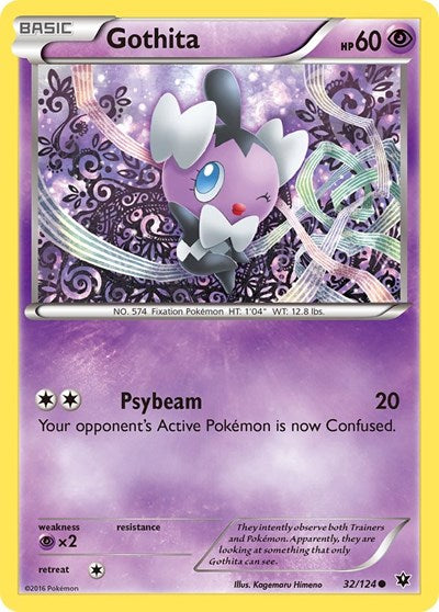 Gothita (XY - Fates Collide) Medium Play
