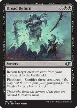 Dread Return (Commander 2014 Edition) Light Play