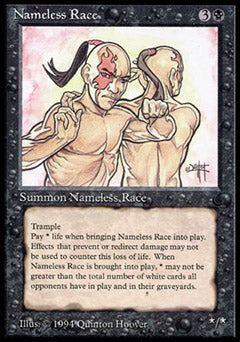 Nameless Race (The Dark) Medium Play