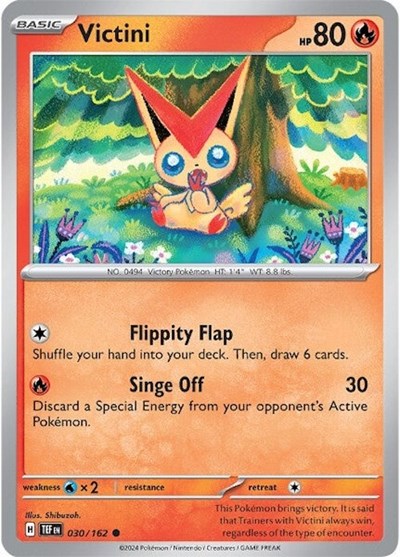 Victini (SV05: Temporal Forces) Light Play