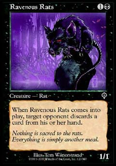 Ravenous Rats (Invasion) Medium Play