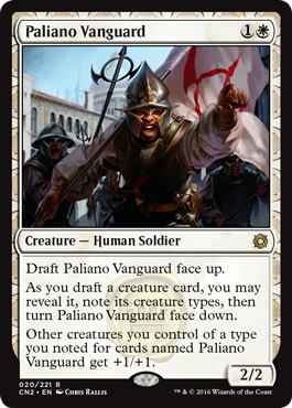 Paliano Vanguard (Conspiracy: Take the Crown) Light Play