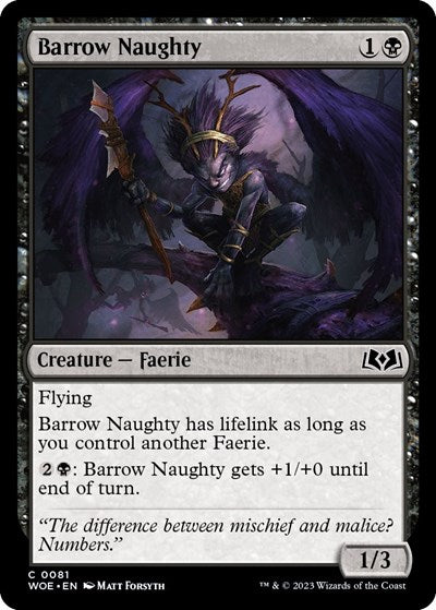Barrow Naughty (Wilds of Eldraine) Light Play