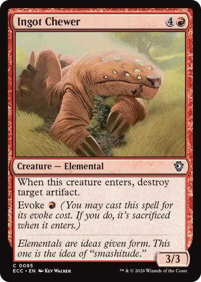 Ingot Chewer (Commander: Lorwyn Eclipsed) Light Play