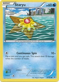 Staryu (XY - BREAKthrough) Damaged / Poor