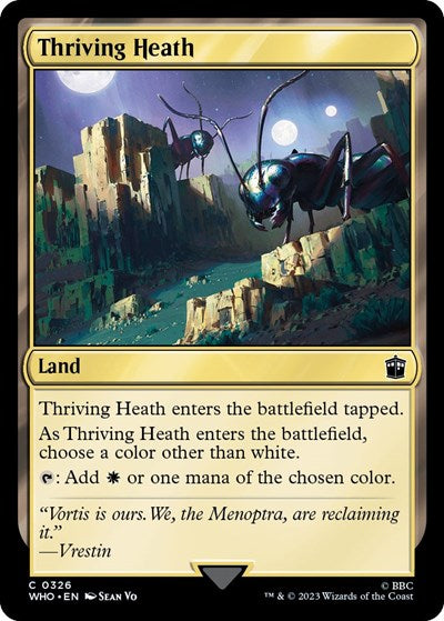 Thriving Heath (Universes Beyond: Doctor Who) Light Play
