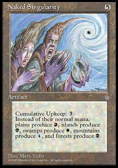 Naked Singularity (Ice Age) Damaged / Poor