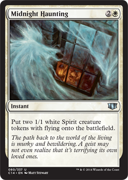 Midnight Haunting (Commander 2014 Edition) Light Play