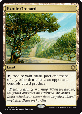 Exotic Orchard (Conspiracy: Take the Crown) Light Play Foil