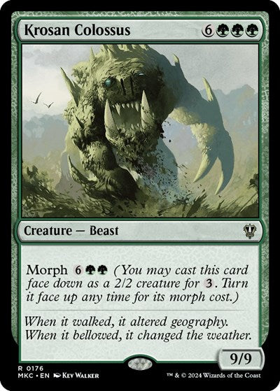 Krosan Colossus (Commander: Murders at Karlov Manor) Light Play