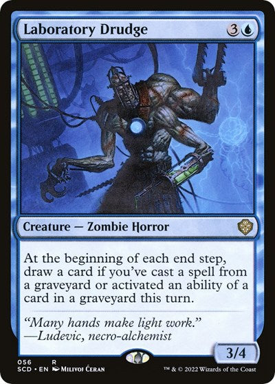 Laboratory Drudge (Commander 2022 Starter Decks) Light Play