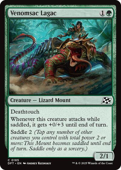 Venomsac Lagac (Aetherdrift) Light Play Foil