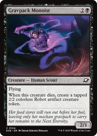 Gravpack Monoist (Edge of Eternities) Light Play