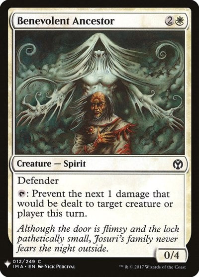 Benevolent Ancestor (Mystery Booster) Light Play