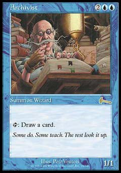 Archivist (Urza's Legacy) Light Play Foil
