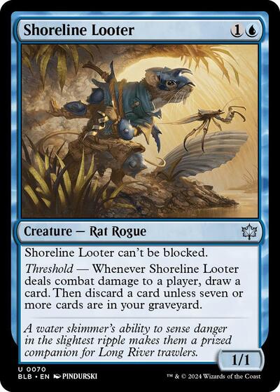 Shoreline Looter (Bloomburrow) Light Play