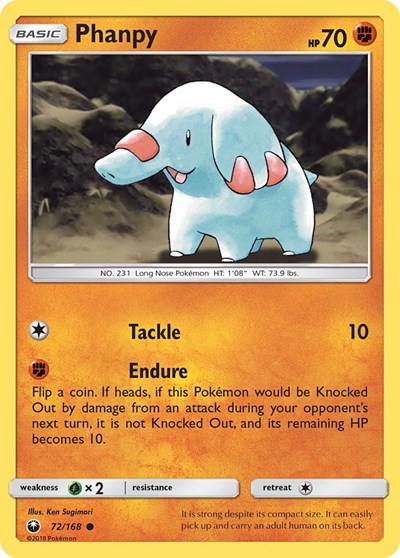 Phanpy (SM - Celestial Storm) Light Play