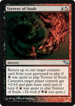 Torrent of Souls (Shadowmoor) Light Play