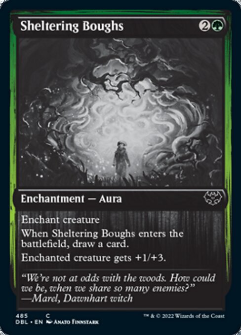 Sheltering Boughs (Innistrad: Double Feature) Light Play Foil