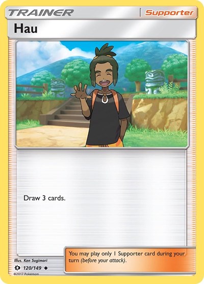 Hau (SM Base Set) Medium Play