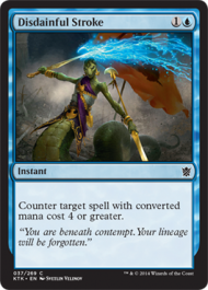 Disdainful Stroke (Khans of Tarkir) Light Play