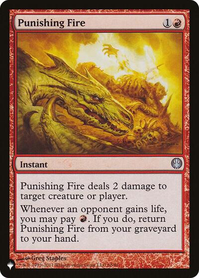 Punishing Fire (The List) Light Play