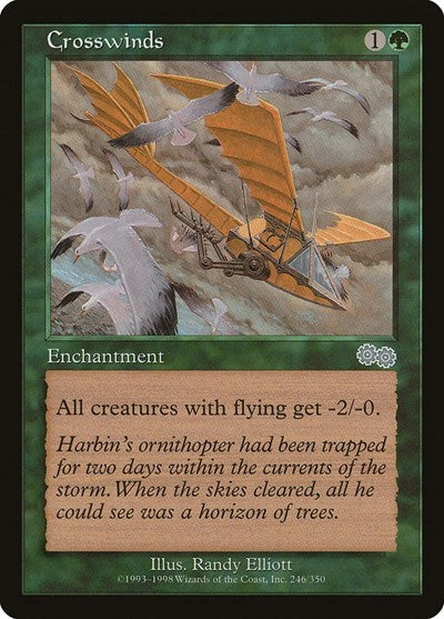 Crosswinds (Urza's Saga) Medium Play