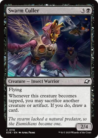 Swarm Culler (Edge of Eternities) Light Play Foil