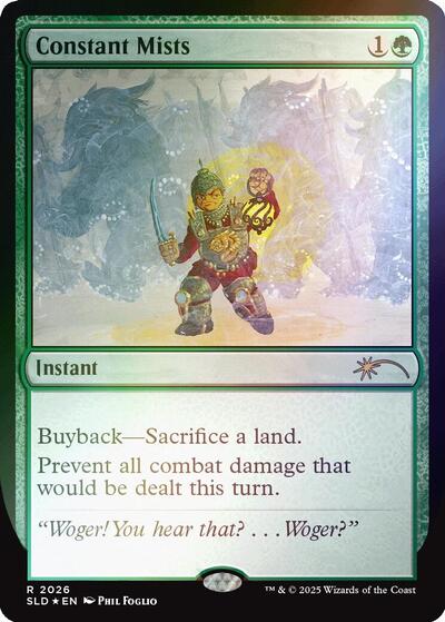 Constant Mists (2026) (Rainbow Foil) (Secret Lair) Light Play Foil