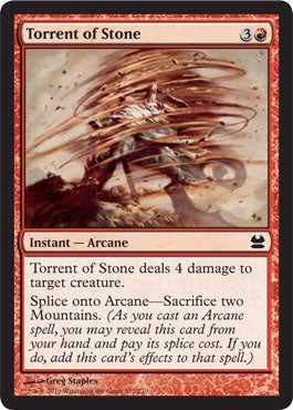Torrent of Stone (Modern Masters) Light Play