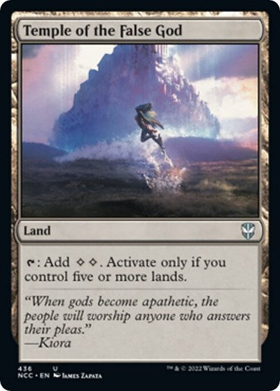 Temple of the False God (Commander: Streets of New Capenna) Light Play